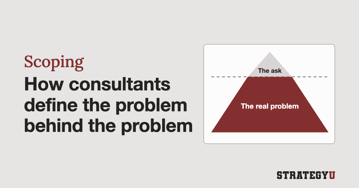 The ultimate guide to scoping: how consultants define problems and shape projects