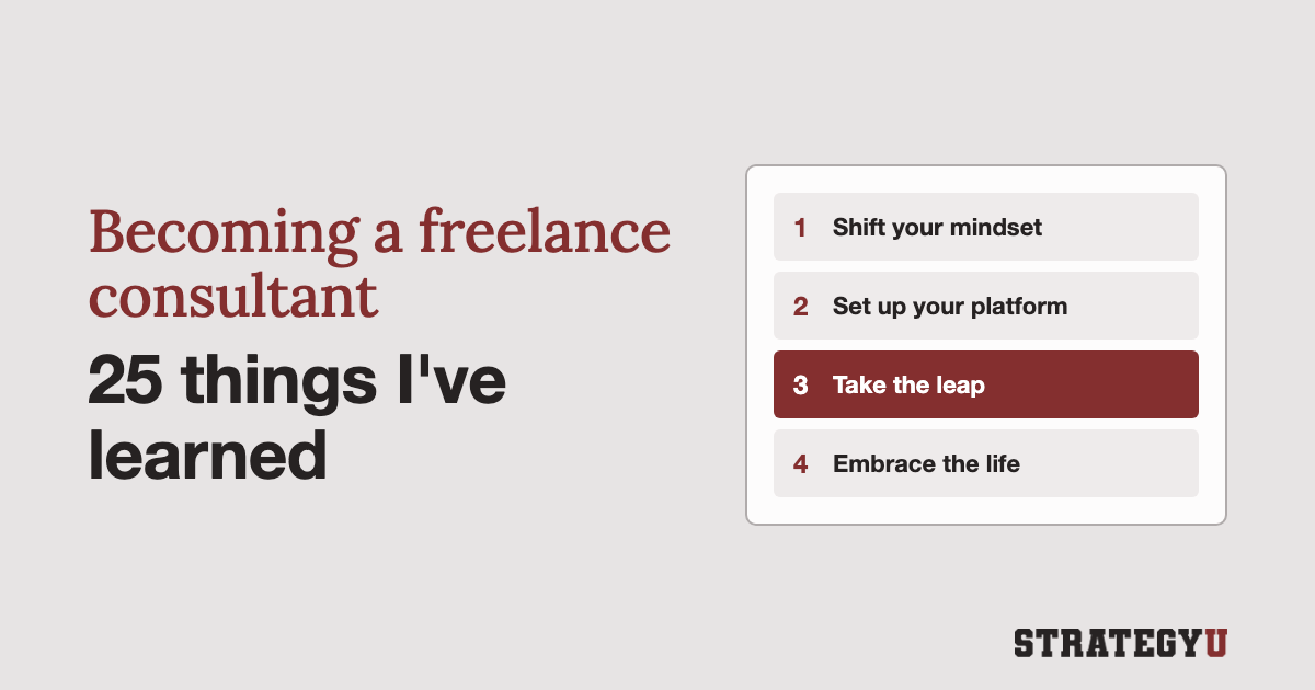 The Ultimate Guide To Becoming A Freelance Consultant: 25 Things I've Learned